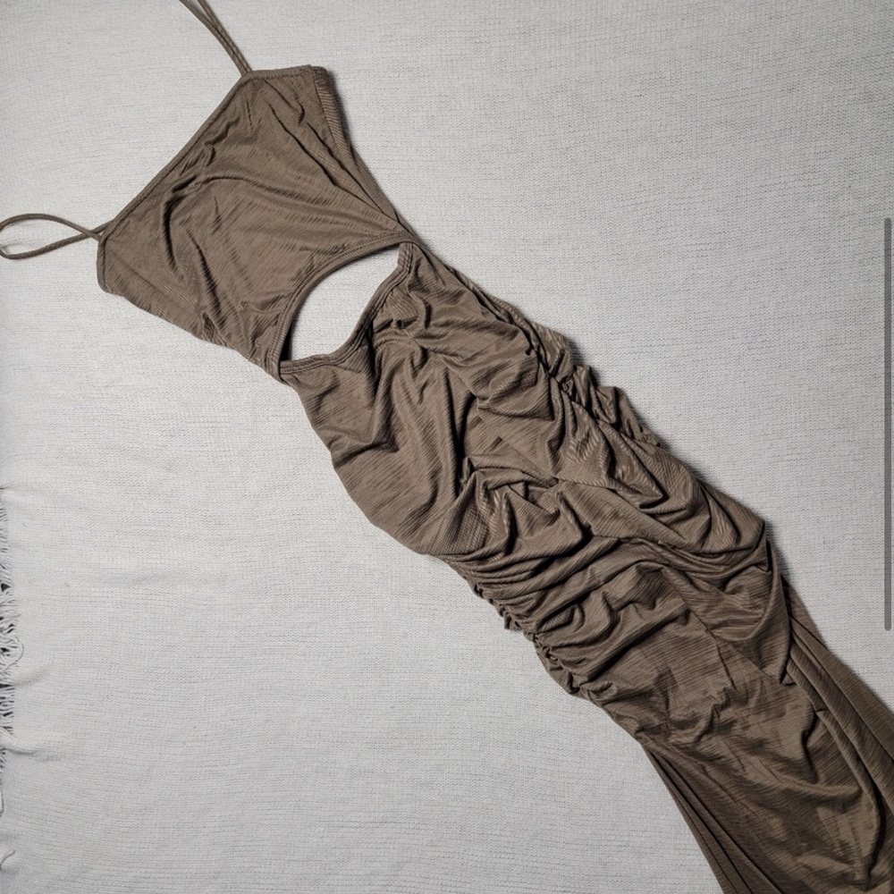 Forever 21 Olive maxi dress.